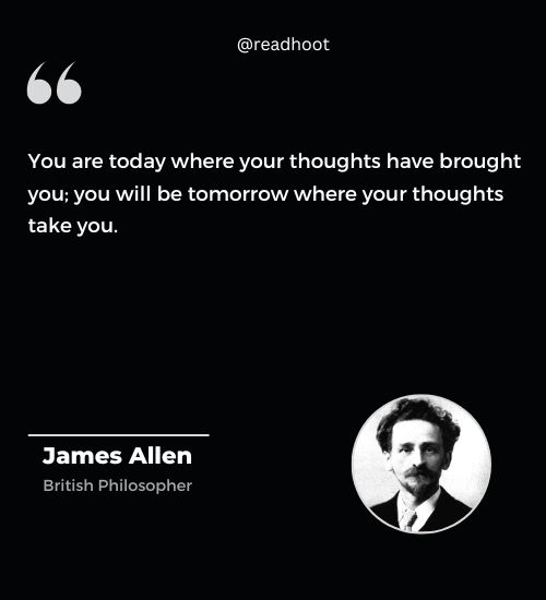 James Allen Quotes on thoughts