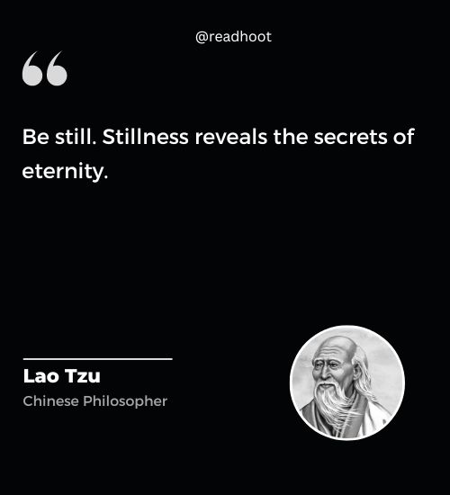 Lao Tzu Quotes on Stillness