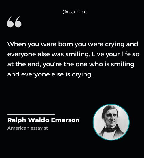 Ralph Waldo Emerson Quotes on life