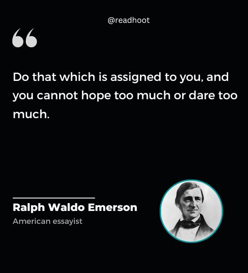 Ralph Waldo Emerson Quotes