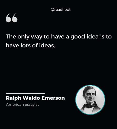 Ralph Waldo Emerson Quotes on ideas
