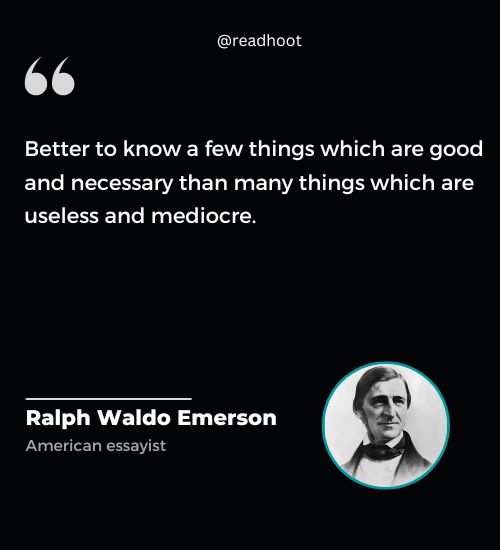 Ralph Waldo Emerson Quotes