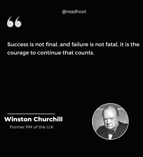 Winston Churchill Quotes on courage