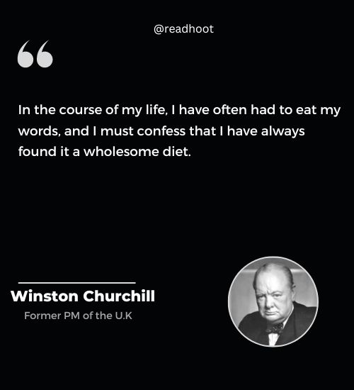 Winston Churchill Quotes on life