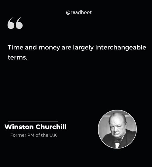 Winston Churchill Quotes time