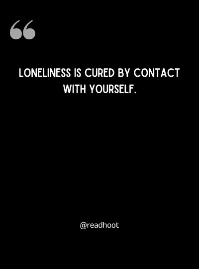 being alone quotes