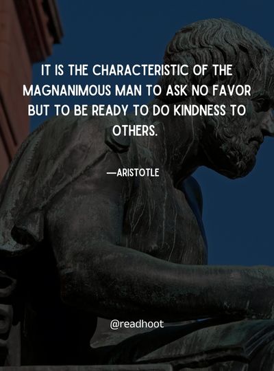being nice Aristotle Quotes