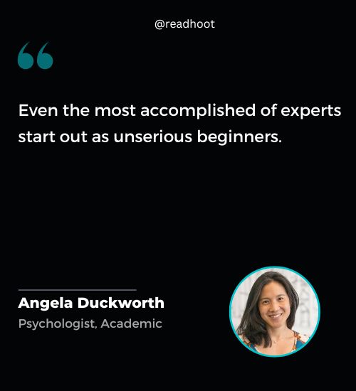 Angela Duckworth Quotes on success