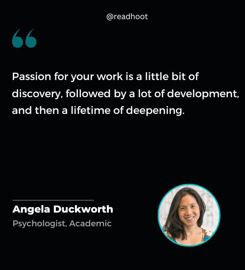 Angela Duckworth Quotes on passion
