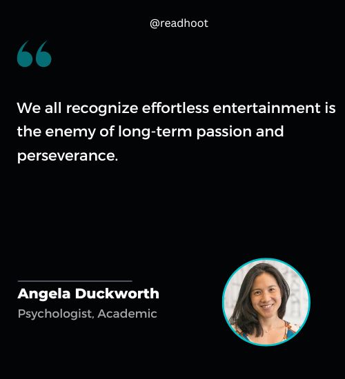Angela Duckworth Quotes on perseverance