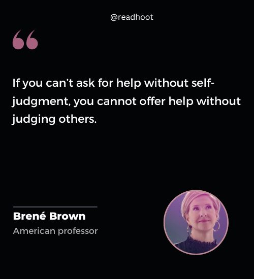 Brené Brown Quotes on judgement