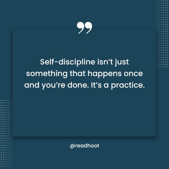 Self-discipline quotes