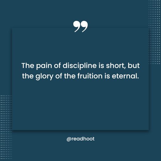 Self-discipline quotes