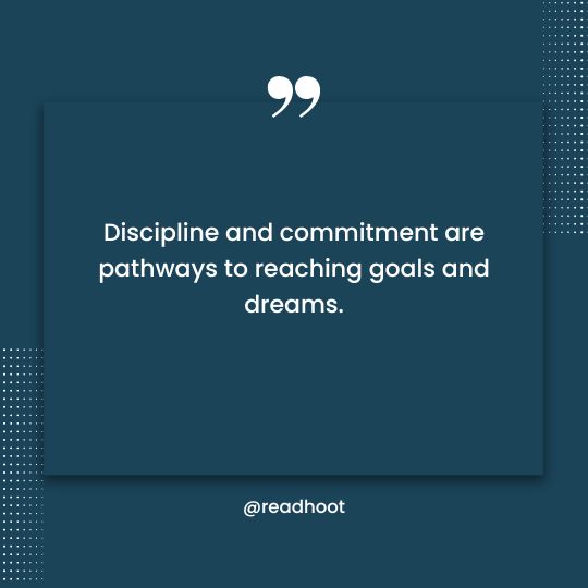 Discipline quotes