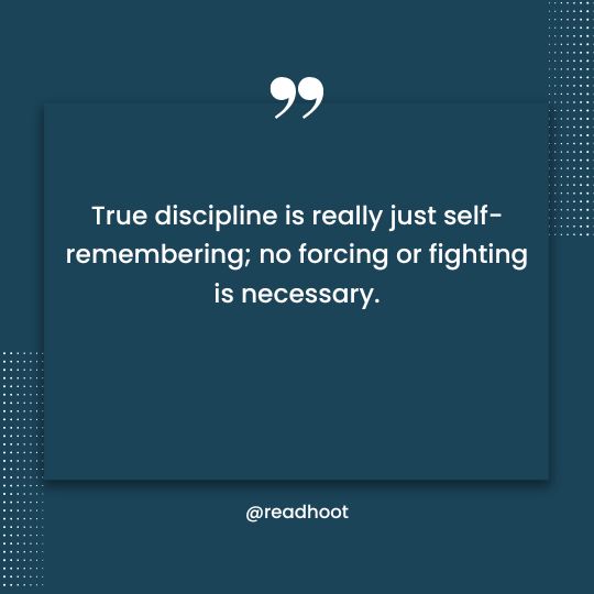 Discipline quotes