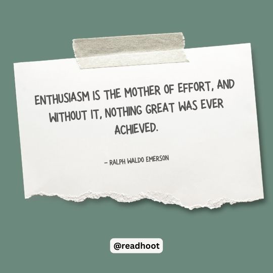 Enthusiasm quotes