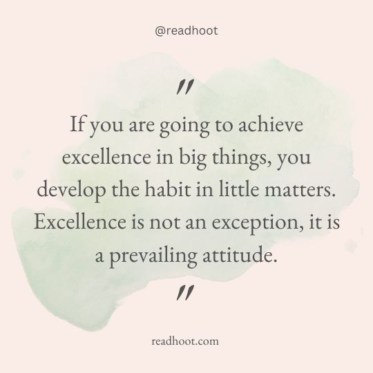 Excellence quotes
