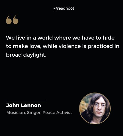 John Lennon Quotes on love