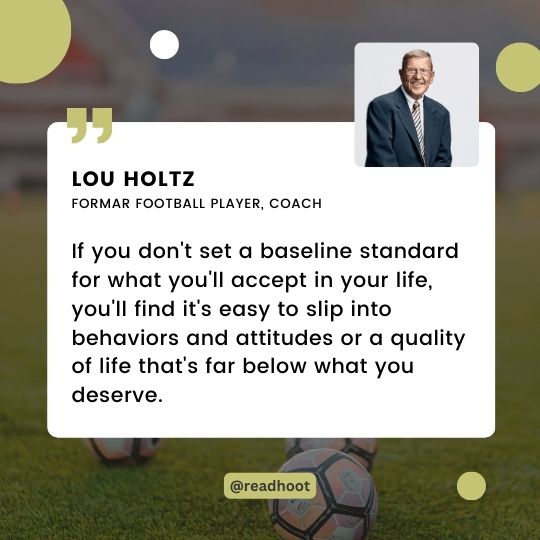Lou Holtz quotes 