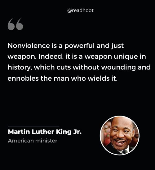Martin Luther King Jr Quotes on violence