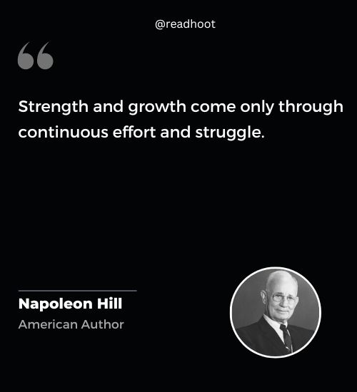 Napoleon Hill Quotes on Strength