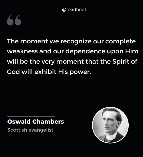 Oswald Chambers Quotes