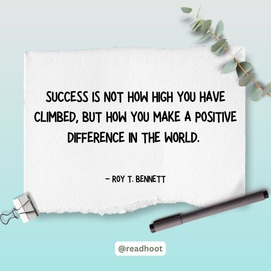 Positive Quotes on Success