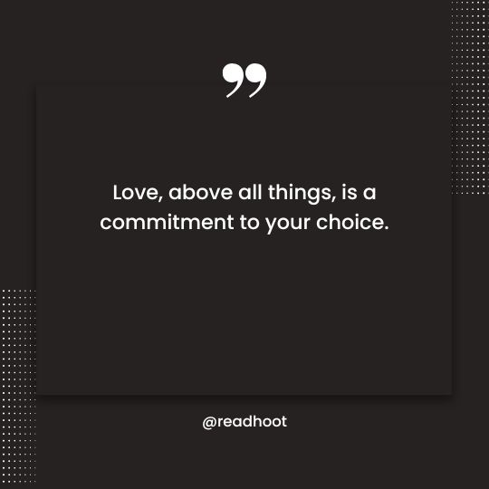 love commitment quotes