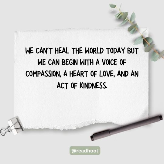 act of kindness quotes
