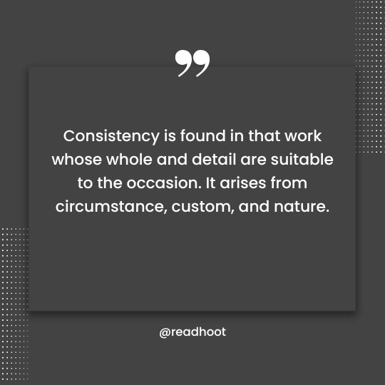 consistency quotes