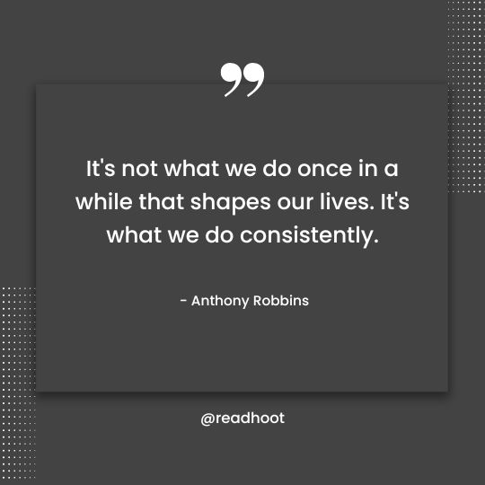 consistency quotes