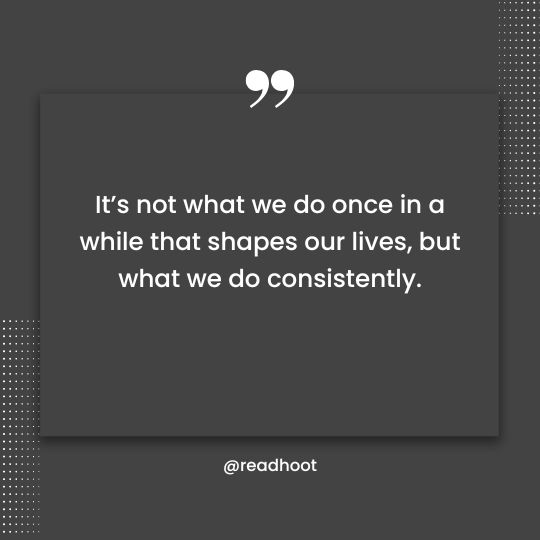 consistency quotes