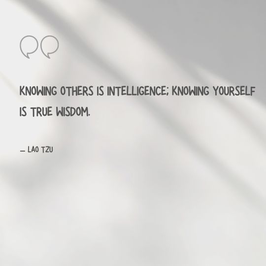 knowing yourself quotes