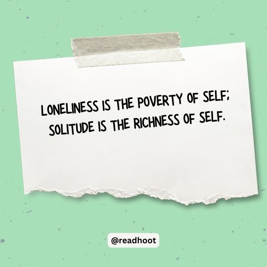 quotes on solitude