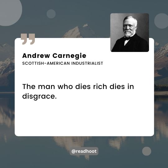 Andrew Carnegie quotes