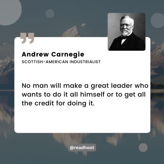 Andrew Carnegie quotes