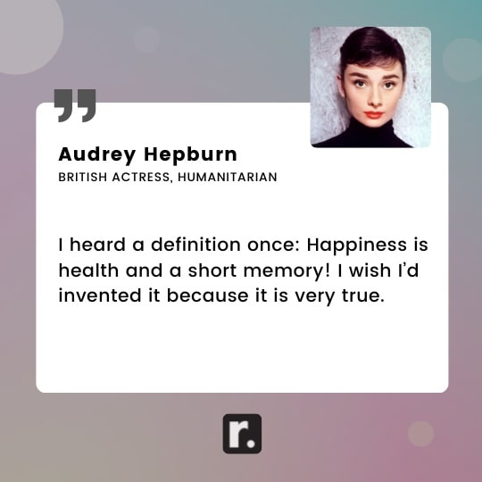 Audrey Hepburn quotes