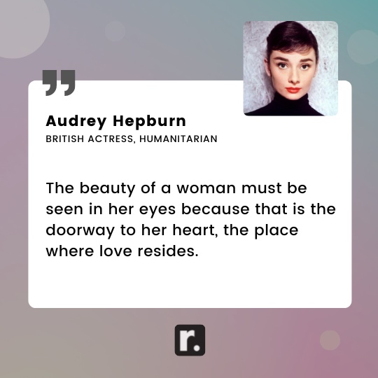 Audrey Hepburn quotes on beauty