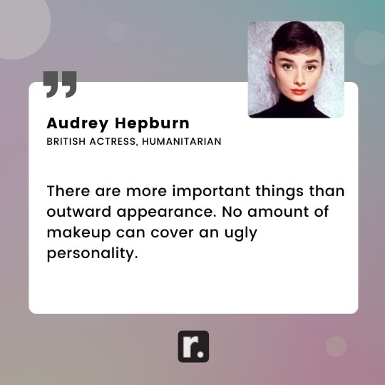 Audrey Hepburn Quotes on Beauty