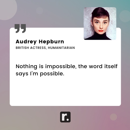 Audrey Hepburn quotes