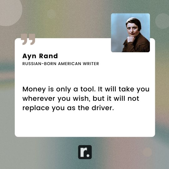 Ayn Rand quotes on money