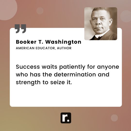 Booker T. Washington quotes