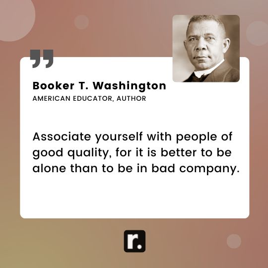 Booker T. Washington quotes