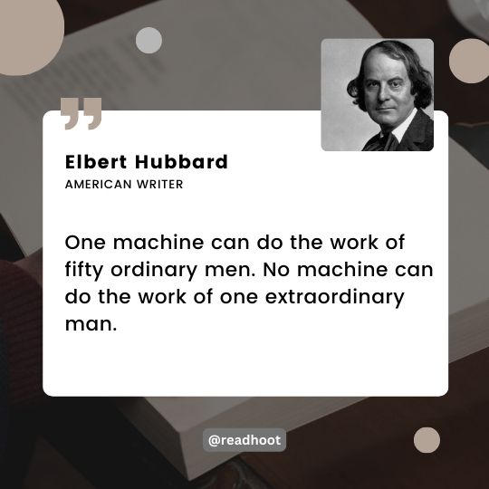 Elbert Hubbard quotes