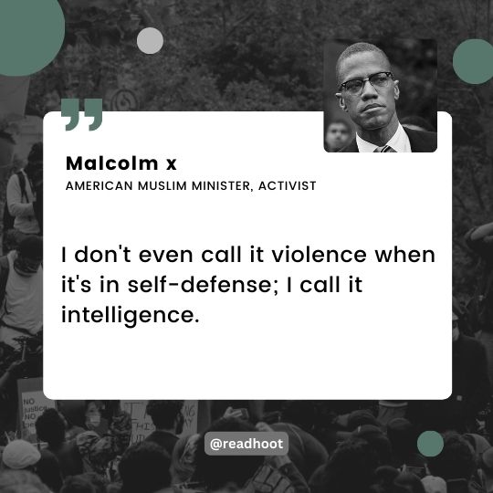 Malcolm x quotes