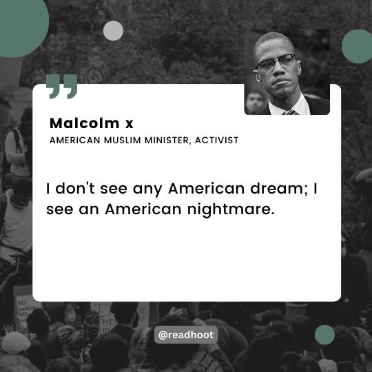 Malcolm x quotes