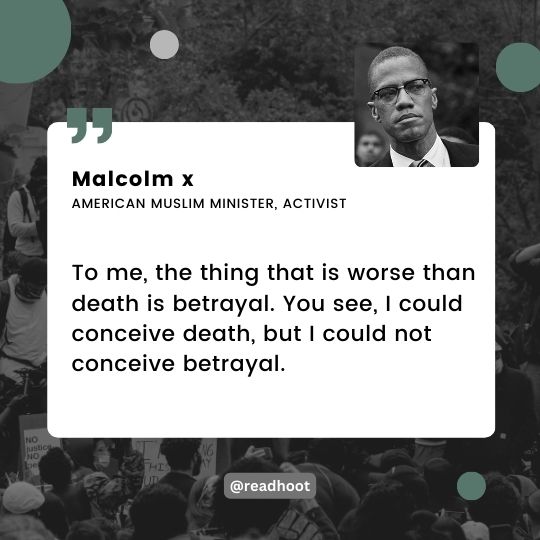 Malcolm x quotes