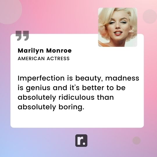 Marilyn Monroe quotes