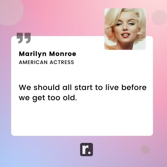 Marilyn Monroe quotes