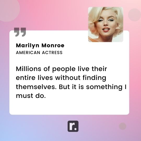 Marilyn Monroe quotes